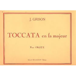 Toccata en fa majeur : pour orgue - Jules Grison