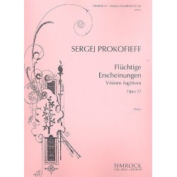 Visions fugitives op.22 : - Sergei Prokofieff