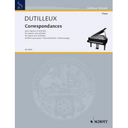 Correspondances für Sopran und Orchester : - Henri Dutilleux