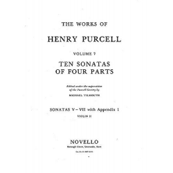 10 sonatas of 4 parts nos1-4 : - Henry Purcell