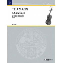 6 Sonatinen : -Georg Philipp Telemann / Arr.Wolfgang Birtel