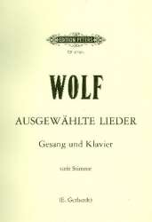 Ausgewählte Lieder : für - Hugo Wolf