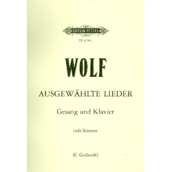 Ausgewählte Lieder : für - Hugo Wolf
