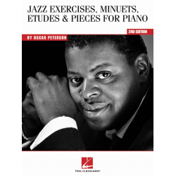 Jazz Exercises, Minuets, Etudes & Pieces -Oscar Peterson