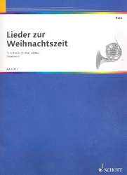Lieder zur Weihnachtszeit für 4-5 Hörner in F (Partitur und Stimmen) -Diverse / Arr.Thomas Swartman
