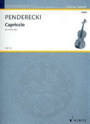 Capriccio : für Violine - Krzysztof Penderecki