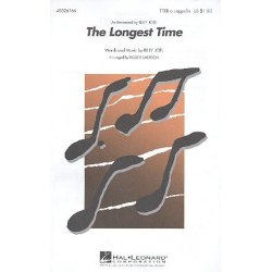 The longest Time : for male chorus - Billy Joel