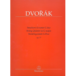 Quintett G-Dur op.77 : - Antonin Dvorak