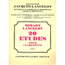 20 études vol.2 : - Jacques Lancelot