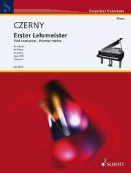Erster Lehrmeister op.599 : für Klavier - Carl Czerny