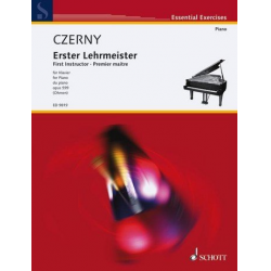 Erster Lehrmeister op.599 : für Klavier -Carl Czerny
