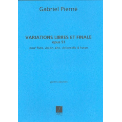 Variations libres et finale op.51 : pour flute, - Gabriel Pierne