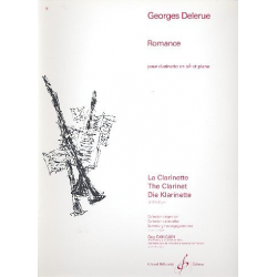 Romance : pour clarinette et piano - Georges Delerue
