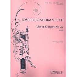 Konzert a-Moll Nr.22 für Violine - Giovanni Battista Viotti