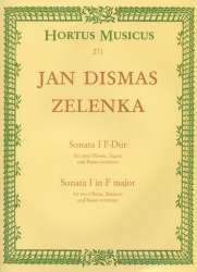 Sonate F-Dur Nr.1 : für 2 Oboen, - Jan Dismas Zelenka