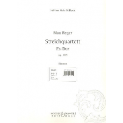 Streichquartett Es-Dur op-109 - Max Reger