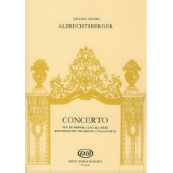 Konzert für Altposaune und Klavier - Johann Georg Albrechtsberger