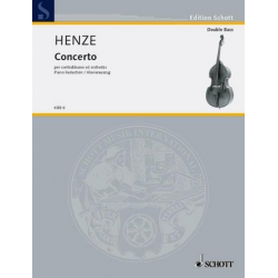 Concerto per contrabasso e orchestra : - Hans Werner Henze