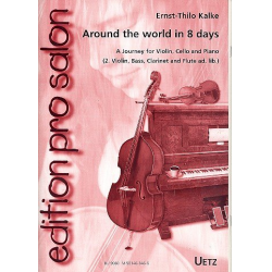 Around the World in 8 Days : für Violine - Ernst-Thilo Kalke