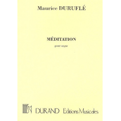Meditation : - Maurice Duruflé