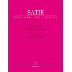 3 Morceau en forme de poire : - Erik Satie