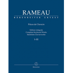Pieces de clavecin vol.1-3 - Jean-Philippe Rameau