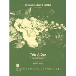 Trio A-Dur - Johann Ludwig Krebs / Arr. Herbert Kölbel