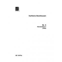 Klavierstück 5 - Karlheinz Stockhausen