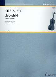 Liebesleid - Violine und Klavier - Fritz Kreisler