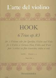 6 Trios op.83 Band 1 (Nr.1-3) : - James Hook