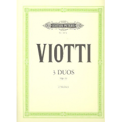 Duos op.29 : für 2 Violinen - Giovanni Battista Viotti