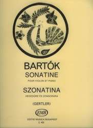 Sonatine für Violine und Klavier - Bela Bartok