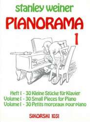 PIANORAMA BAND 1 : 30 KLEINE - Stanley Weiner
