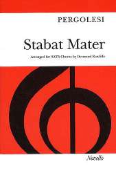 Stabat Mater : for Soli (SA), Mixed Chorus, - Giovanni Battista Pergolesi