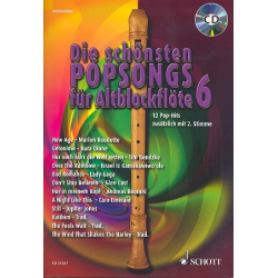 Die schönsten Popsongs Band 6 (+CD) : - Uwe Bye