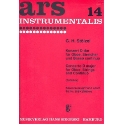 Konzert D-Dur für Oboe, - Gottfried Heinrich Stölzel