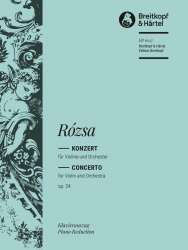 Concerto op.24 für Violine und - Miklos Rozsa