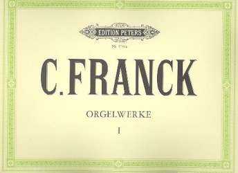 Orgelwerke Band 1 - César Franck / Arr. Otto Barblan