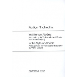 Im Stile von Albeniz : für - Rodion Shchedrin