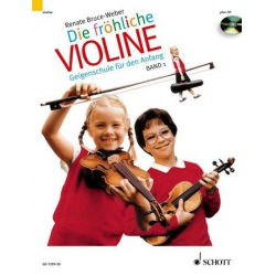 Die fröhliche Violine Band 1 (+CD) - Renate Bruce-Weber