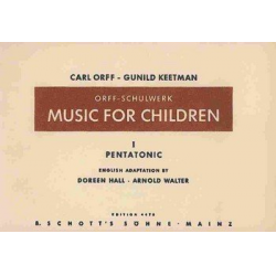 MUSIC FOR CHILDREN : VOLUME 1, - Carl Orff