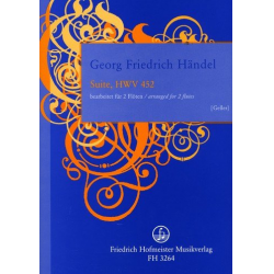Suite a-Moll HWV452 : für 2 Flöten - Georg Friedrich Händel (George Frederic Handel)