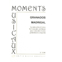 Madrigal für Violoncello und Klavier - Enrique Granados
