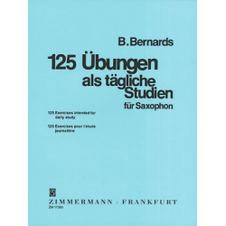 125 Übungen als tägliche Studien - B. Bernards