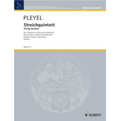 Streichquintett g-moll : für 2 Violinen, - Ignaz Joseph Pleyel