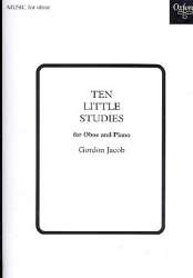 10 little Studies : for oboe and piano - Gordon Jacob