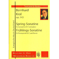Frühlings-Sonatine : für Trompete (B/C) - Bernhard Krol