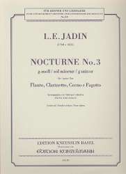 Nocturne g-Moll Nr.3 : für - Louis Emanuel Jadin