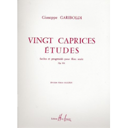 20 caprices etudes faciles et - Giuseppe Gariboldi