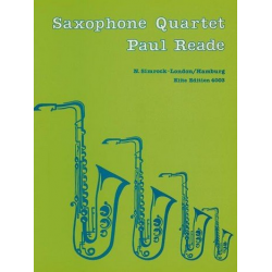 Quartet : for 4 saxophones -Paul Read